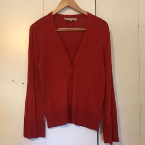 Loft Brick Red Cardigan